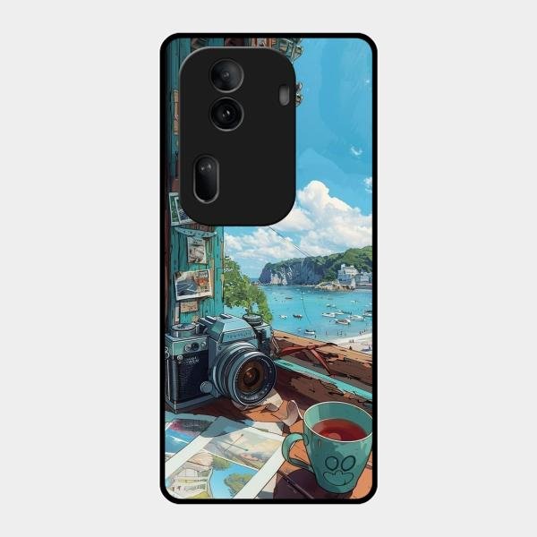 Memoirs in Color Glass Case Cover For Oppo Reno 11 Pro 5G