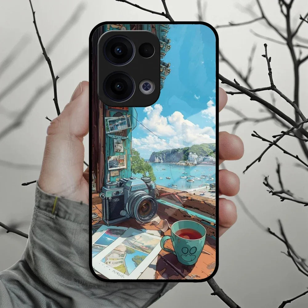 Memoirs in Color Glass Case Cover For Oppo - ShopOnCliQ