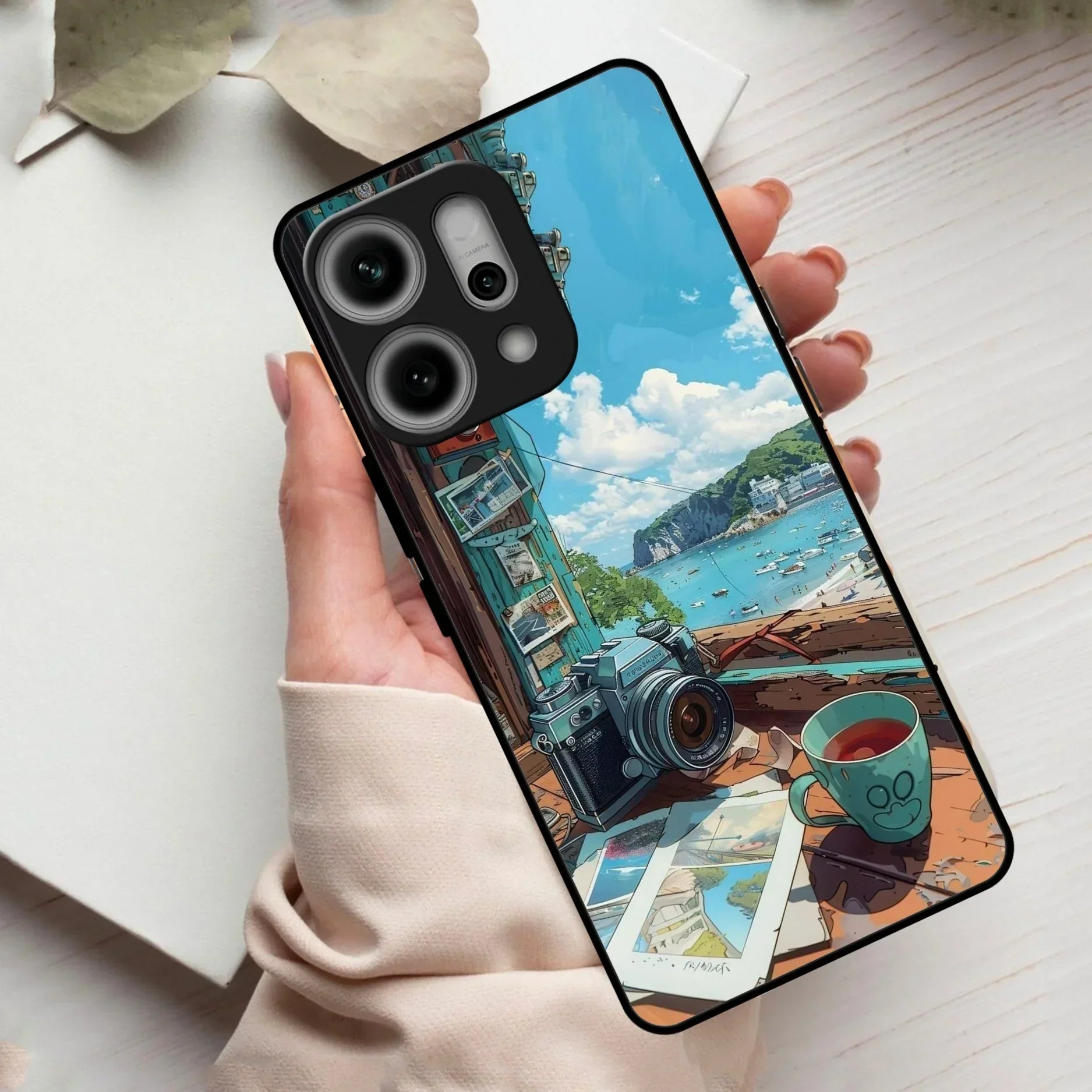 Memoirs in Color Glass Case Cover For Oppo - ShopOnCliQ