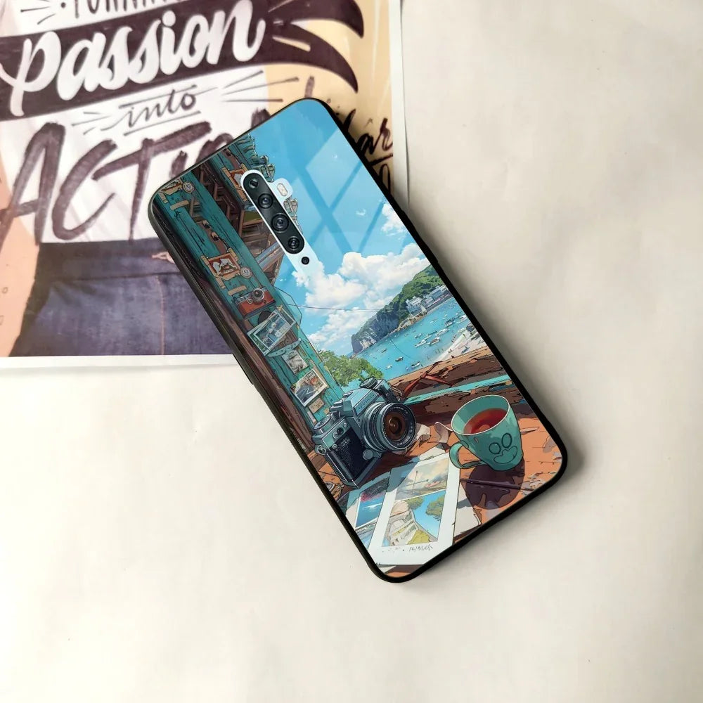 Memoirs in Color Glass Case Cover For Oppo - ShopOnCliQ