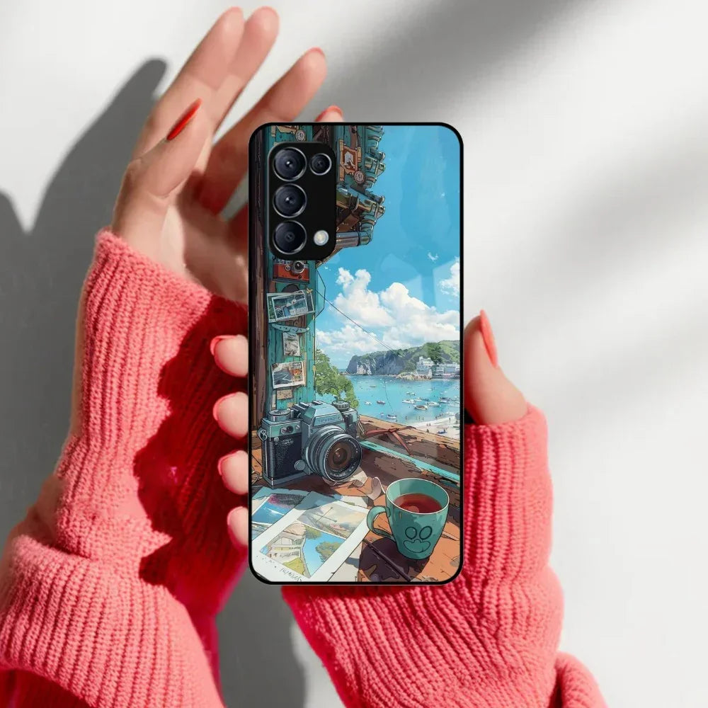 Memoirs in Color Glass Case Cover For Oppo - ShopOnCliQ