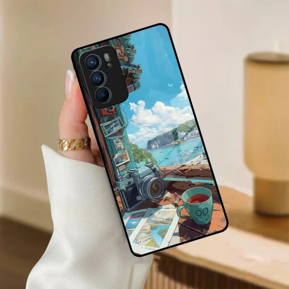Memoirs in Color Glass Case Cover For Oppo - ShopOnCliQ