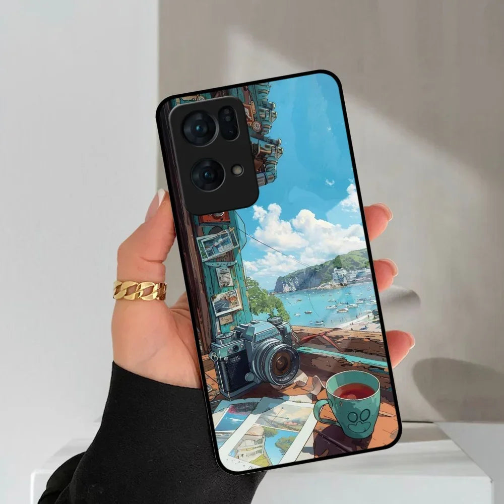 Memoirs in Color Glass Case Cover For Oppo - ShopOnCliQ