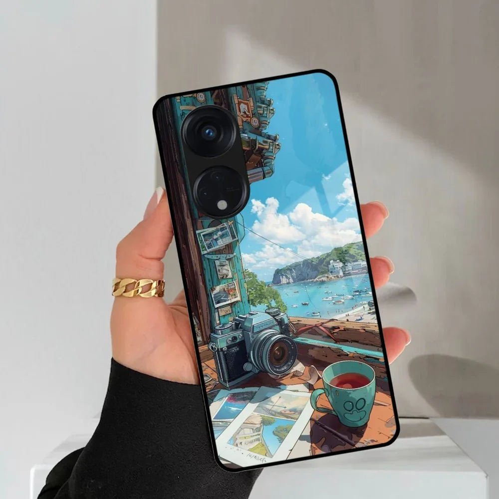 Memoirs in Color Glass Case Cover For Oppo - ShopOnCliQ