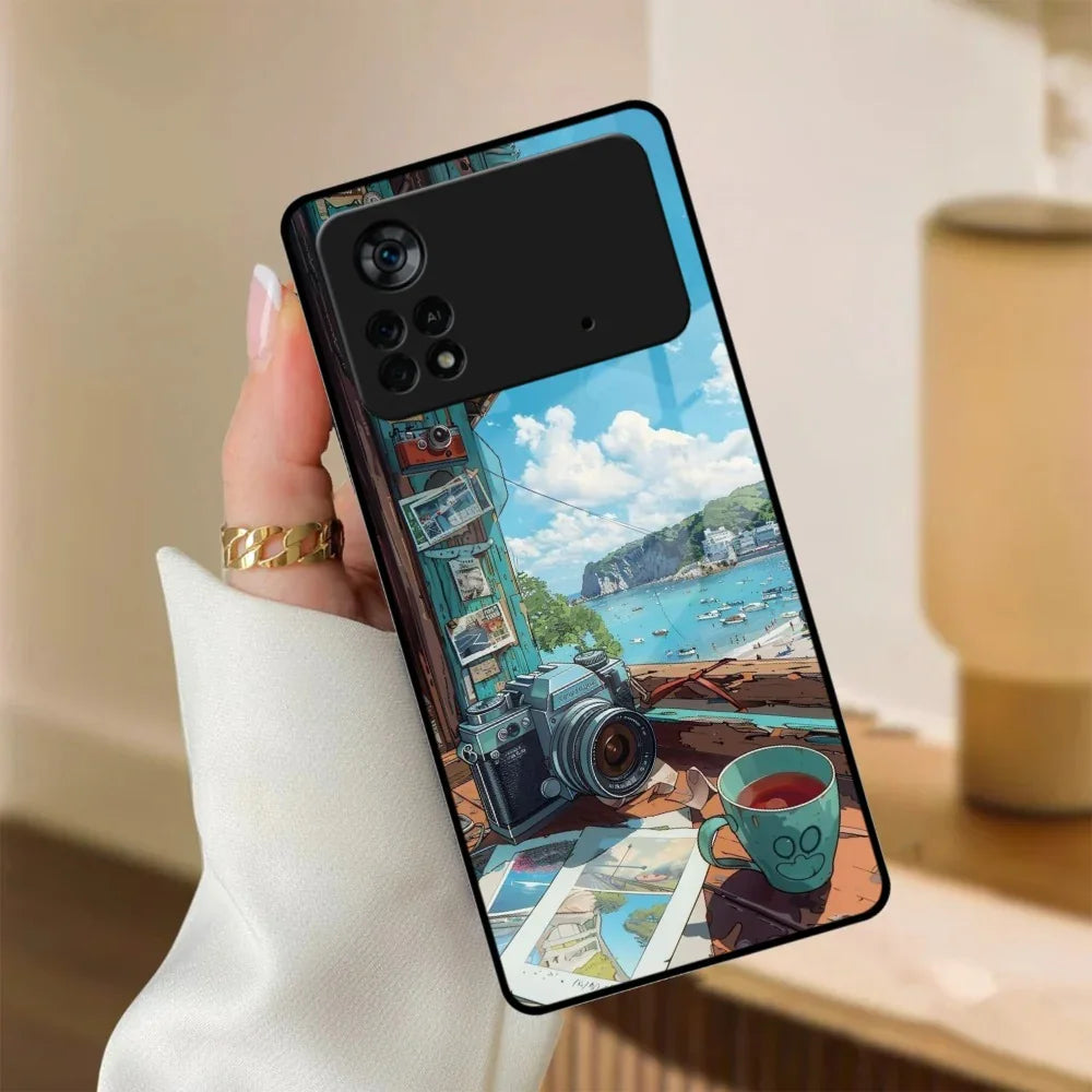 Memoirs in Color Glass Case Cover For Poco - ShopOnCliQ