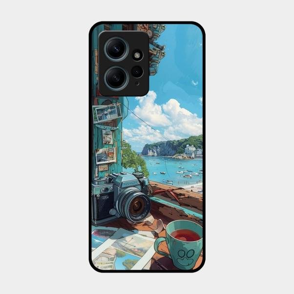 Memoirs in Color Glass Case Cover For Redmi Note 12 4G