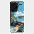 Memoirs in Color Glass Case Cover For Redmi Note 13 Pro Plus 5G