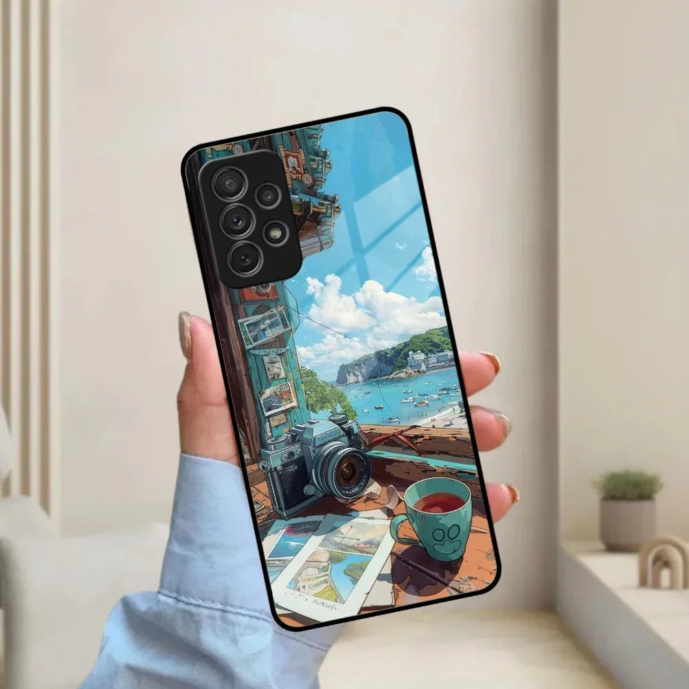 Memoirs in Color Glass Case Cover For Samsung - ShopOnCliQ