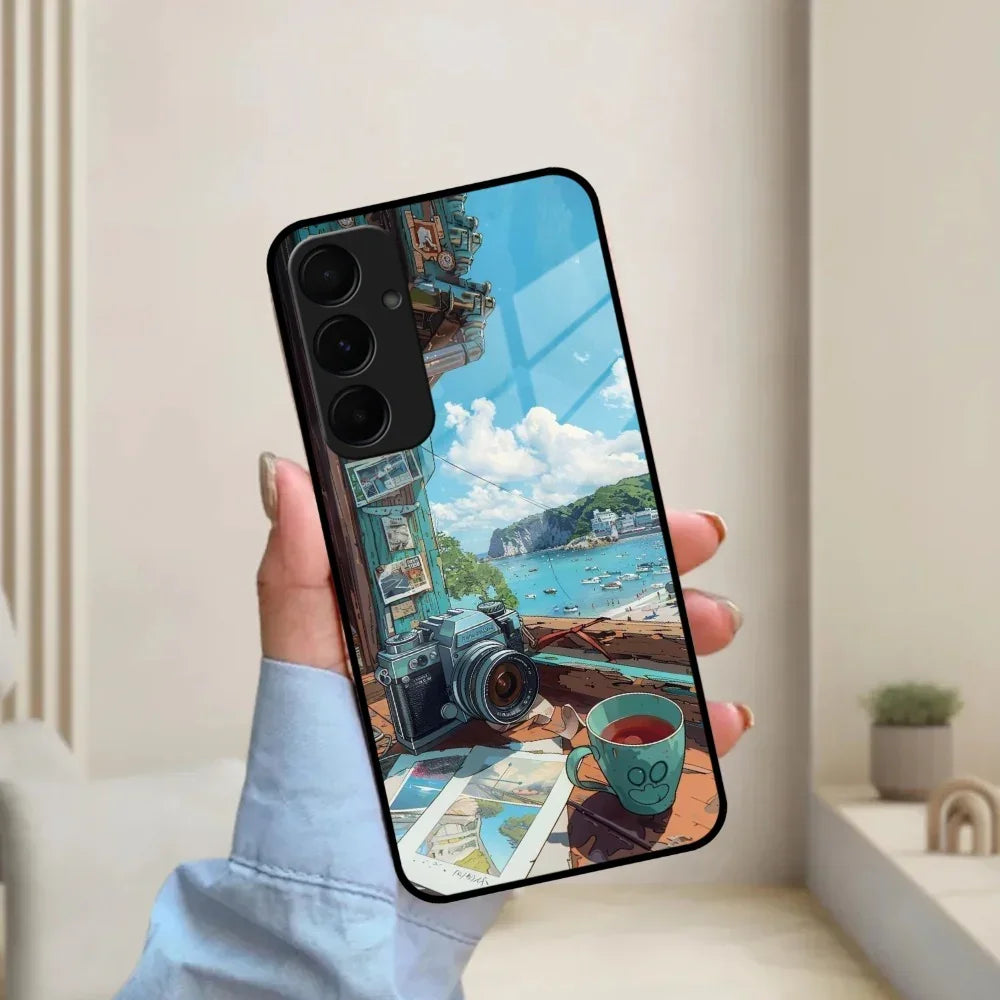 Memoirs in Color Glass Case Cover For Samsung - ShopOnCliQ