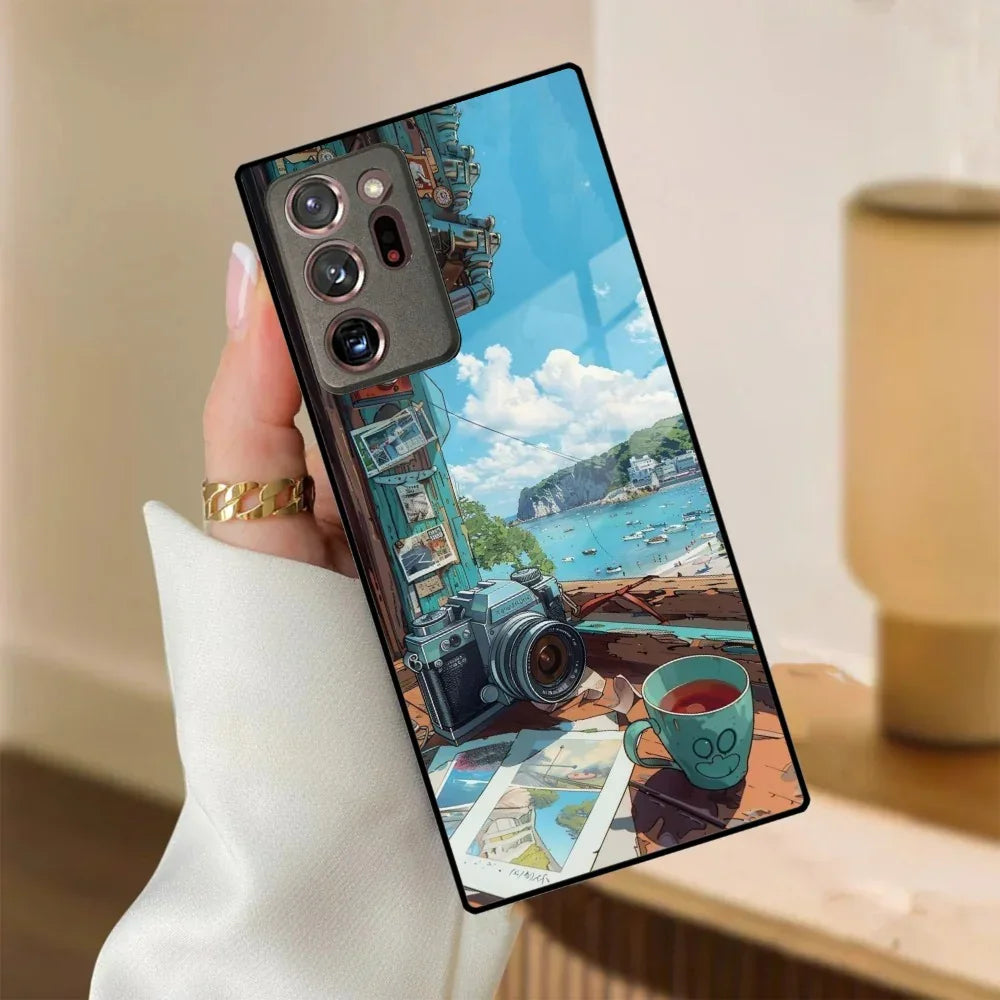 Memoirs in Color Glass Case Cover For Samsung - ShopOnCliQ