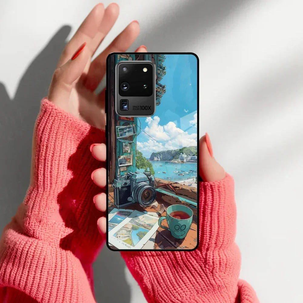 Memoirs in Color Glass Case Cover For Samsung - ShopOnCliQ