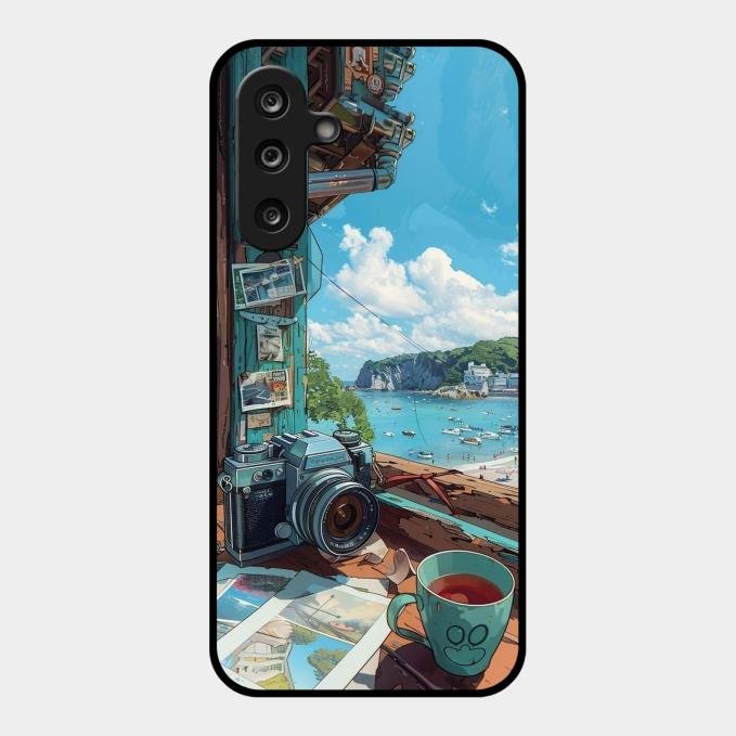 Memoirs in Color Glass Case Cover For Samsung Galaxy M16 5G