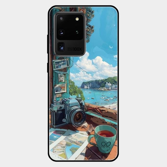 Memoirs in Color Glass Case Cover For Samsung Galaxy S20 Ultra