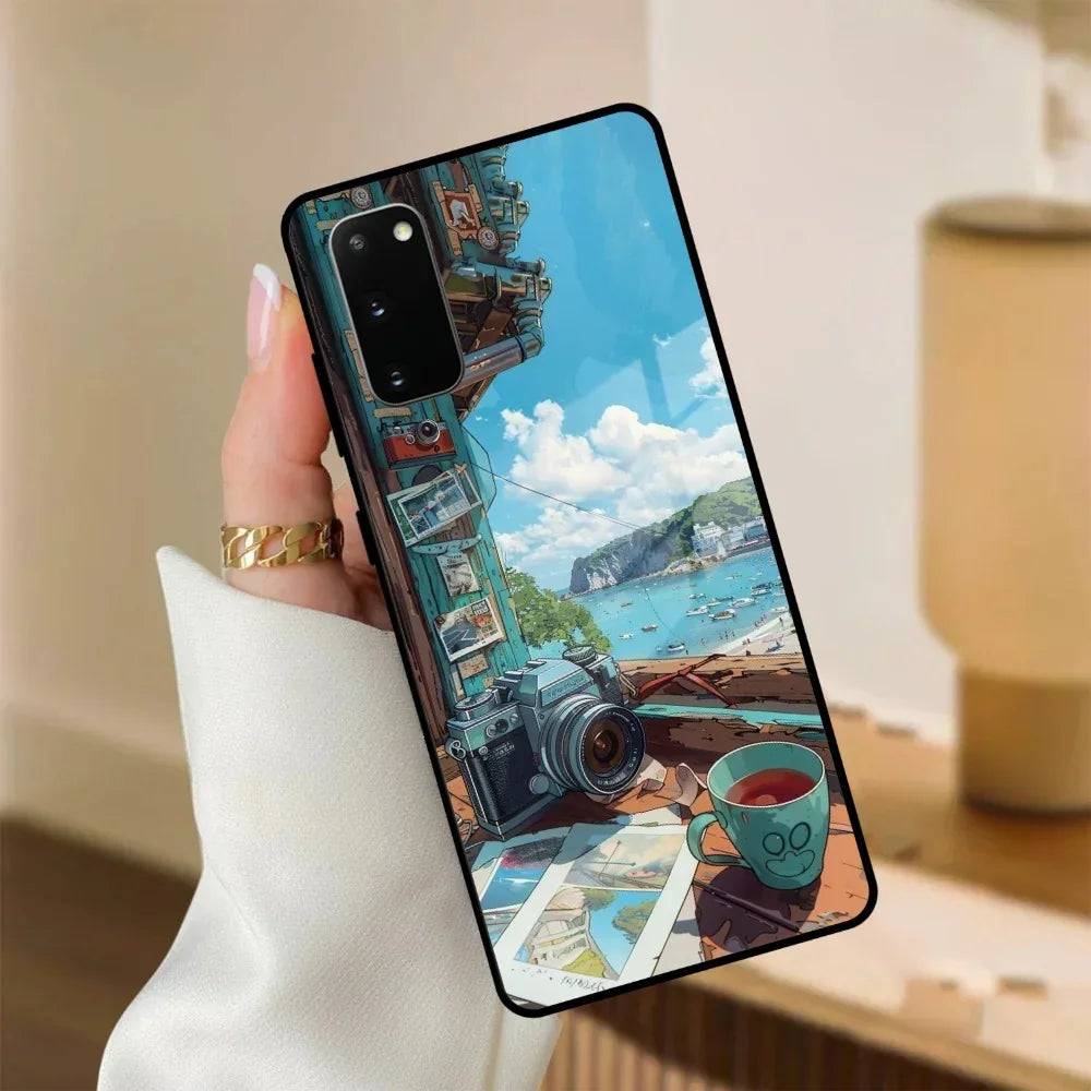 Memoirs in Color Glass Case Cover For Samsung - ShopOnCliQ