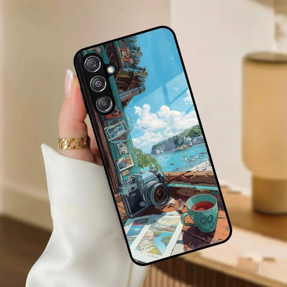 Memoirs in Color Glass Case Cover For Samsung - ShopOnCliQ