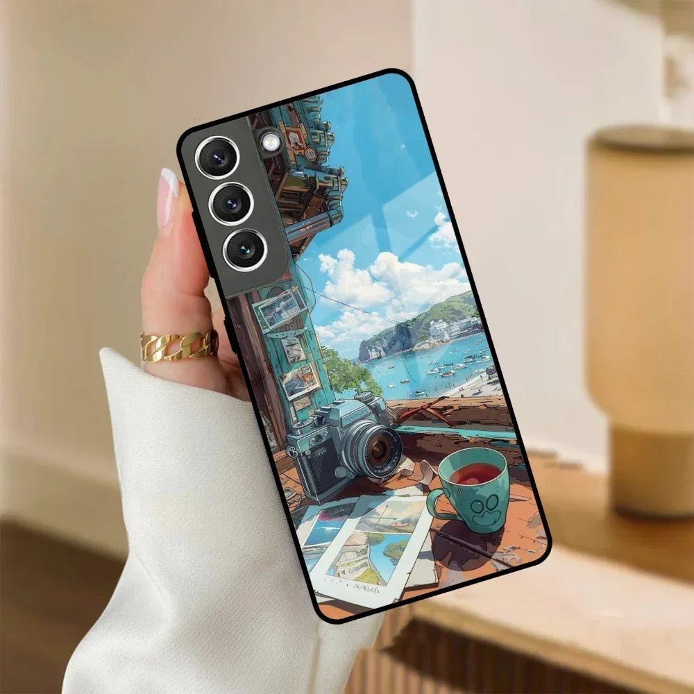 Memoirs in Color Glass Case Cover For Samsung - ShopOnCliQ