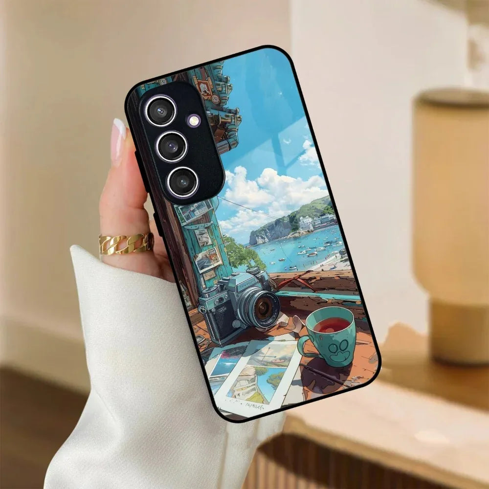 Memoirs in Color Glass Case Cover For Samsung - ShopOnCliQ