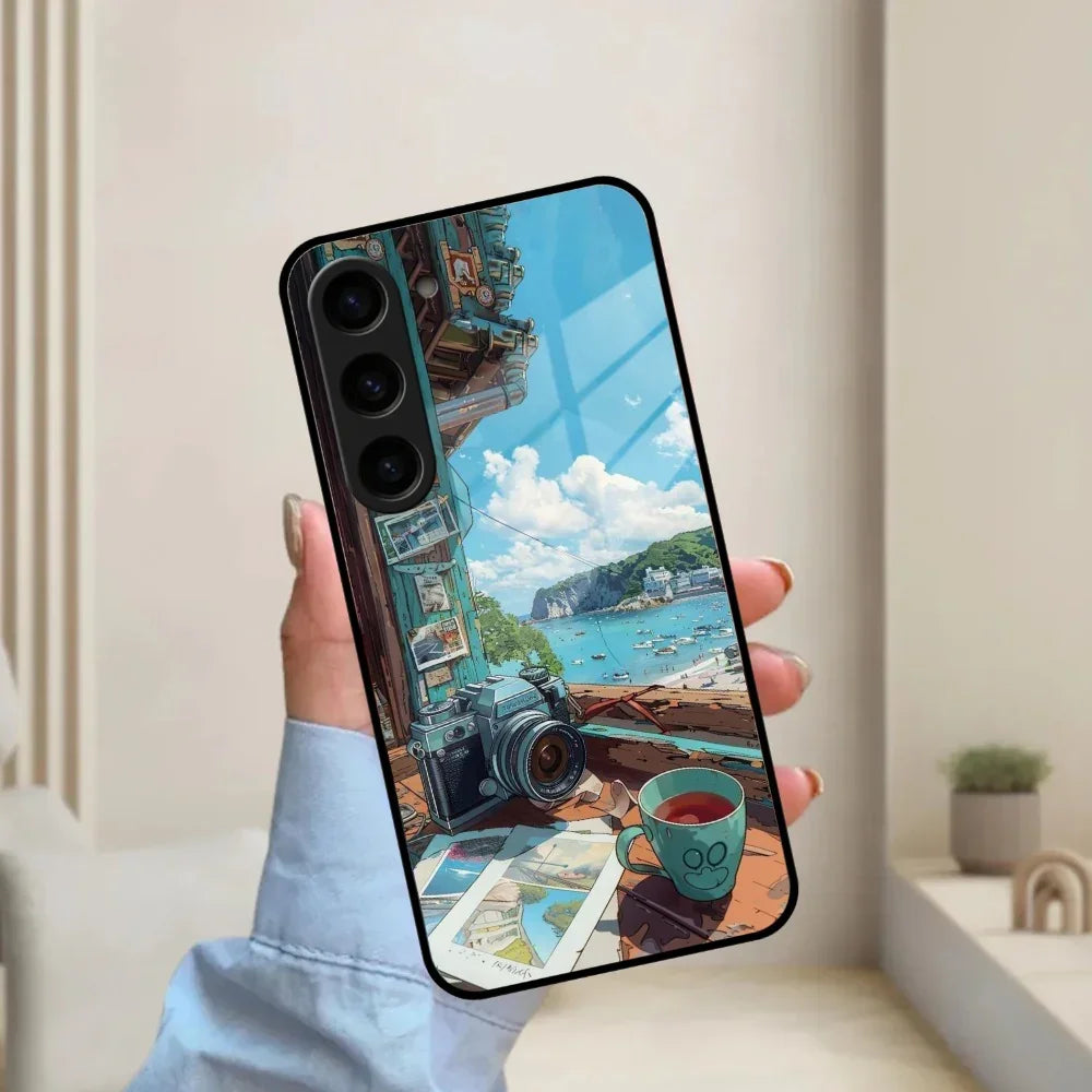 Memoirs in Color Glass Case Cover For Samsung - ShopOnCliQ