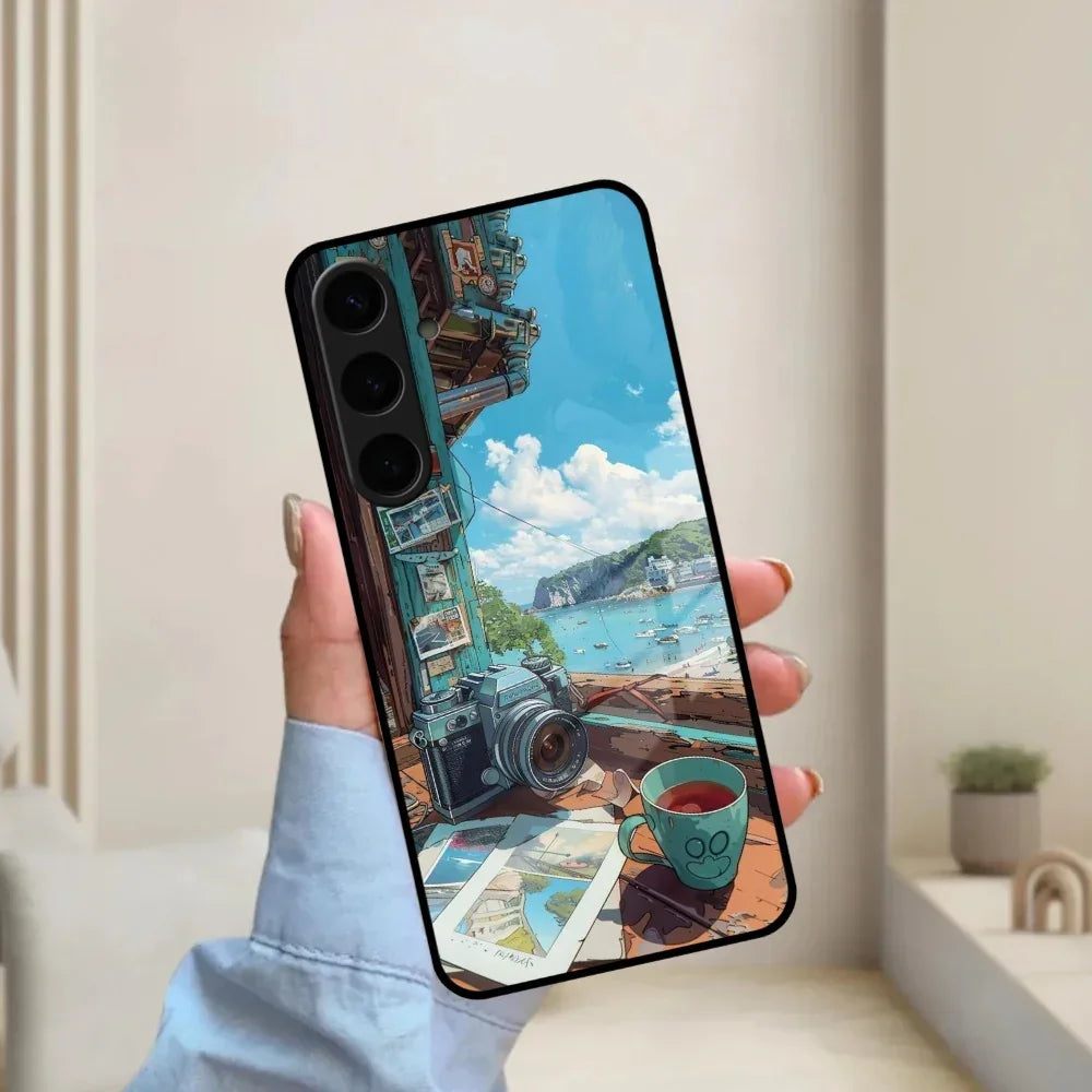 Memoirs in Color Glass Case Cover For Samsung - ShopOnCliQ