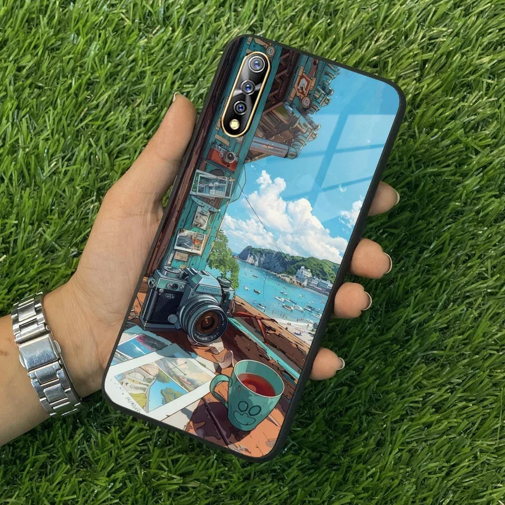 Memoirs in Color Glass Case Cover For Vivo - ShopOnCliQ