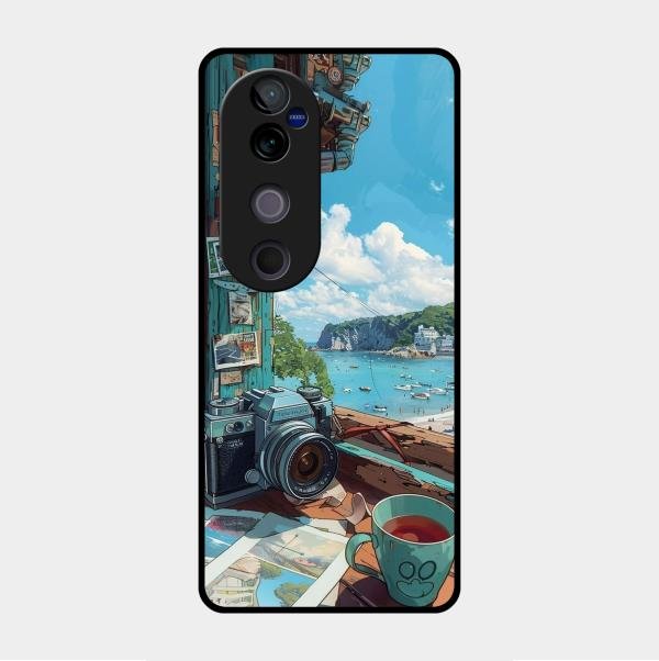 Memoirs in Color Glass Case Cover For Vivo V40 Pro 5G