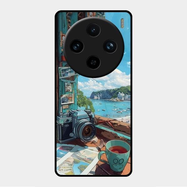 Memoirs in Color Glass Case Cover For Vivo X100 Pro 5G