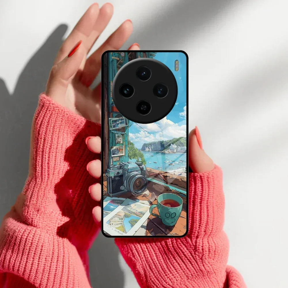 Memoirs in Color Glass Case Cover For Vivo - ShopOnCliQ