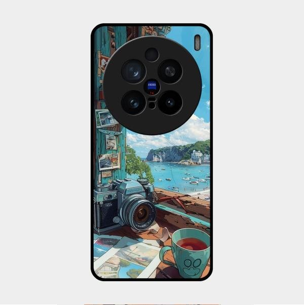 Memoirs in Color Glass Case Cover For Vivo X200 Pro 5G
