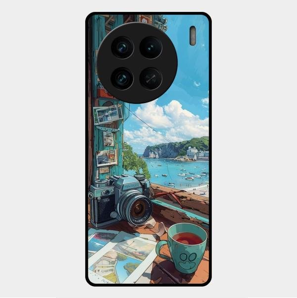 Memoirs in Color Glass Case Cover For Vivo X90 Pro 5G