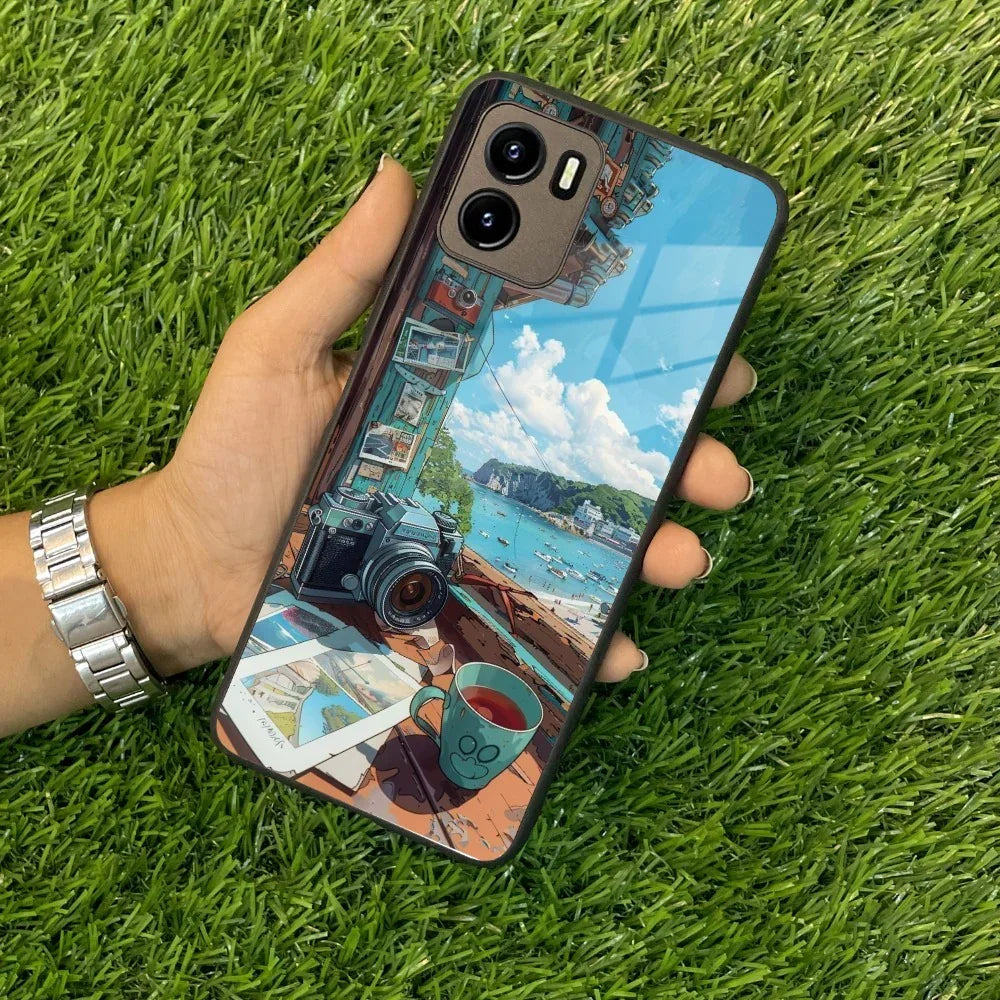 Memoirs in Color Glass Case Cover For Vivo - ShopOnCliQ
