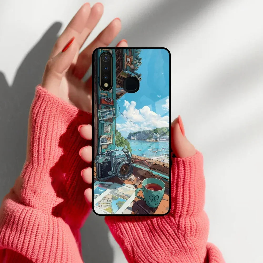Memoirs in Color Glass Case Cover For Vivo - ShopOnCliQ