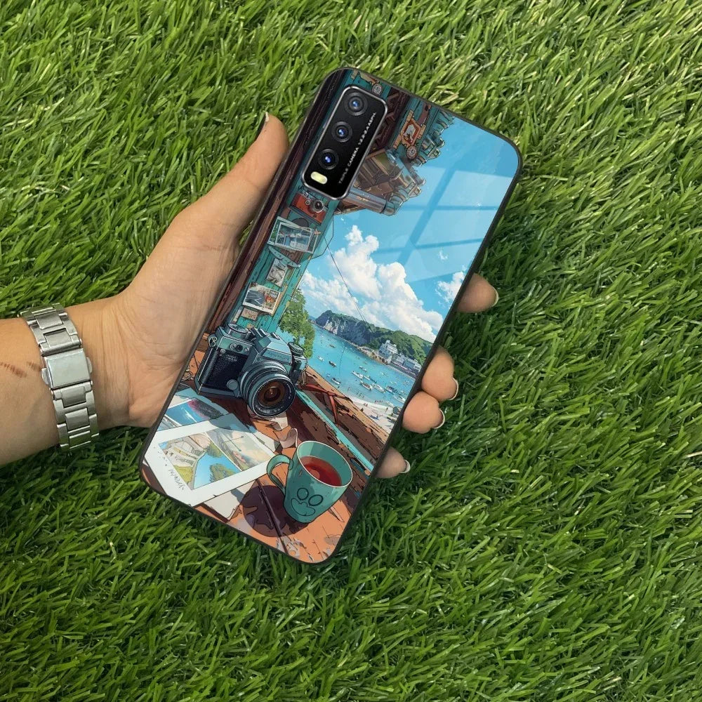 Memoirs in Color Glass Case Cover For Vivo - ShopOnCliQ