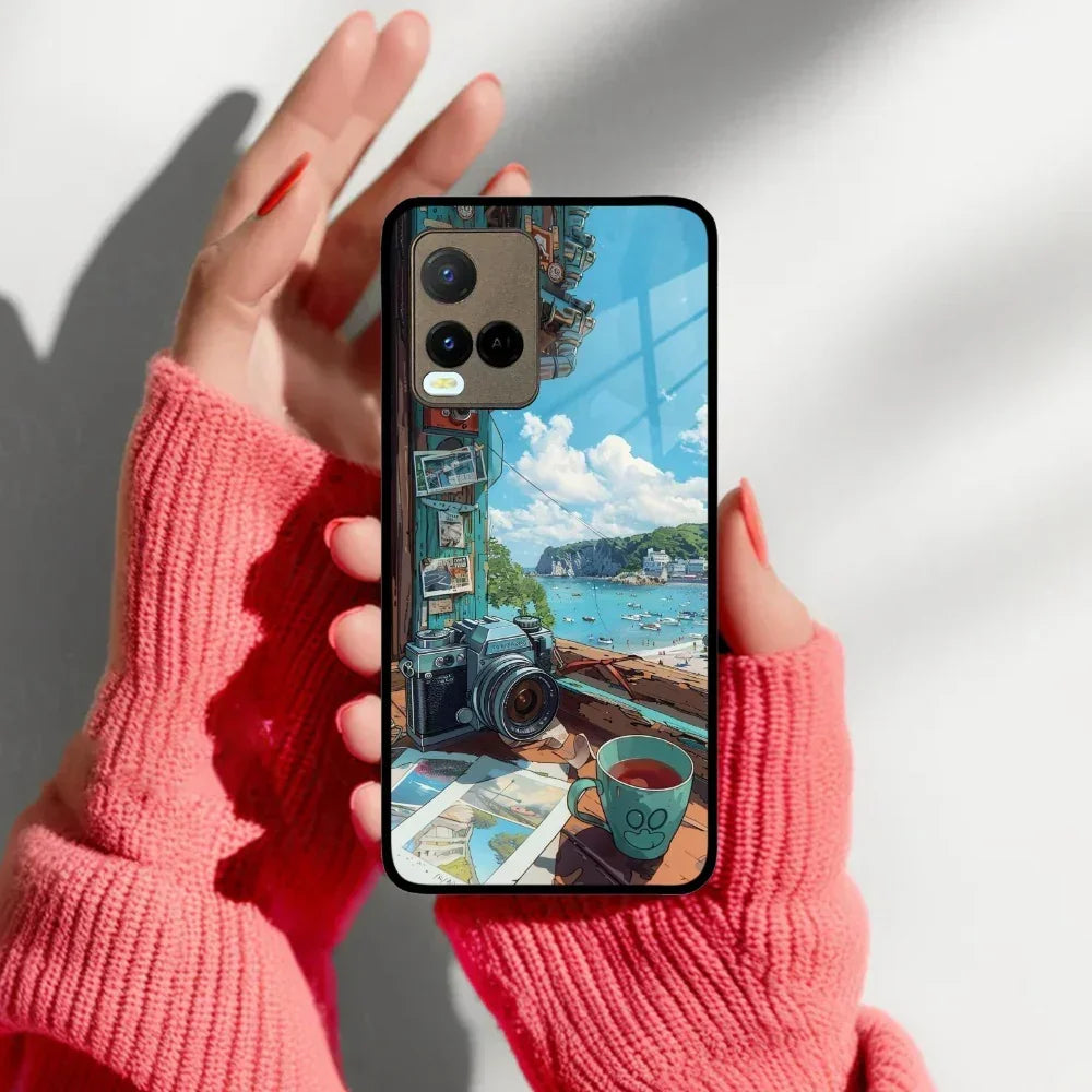 Memoirs in Color Glass Case Cover For Vivo - ShopOnCliQ