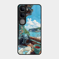 Memoirs in Color Glass Case Cover For Vivo Y300 5G