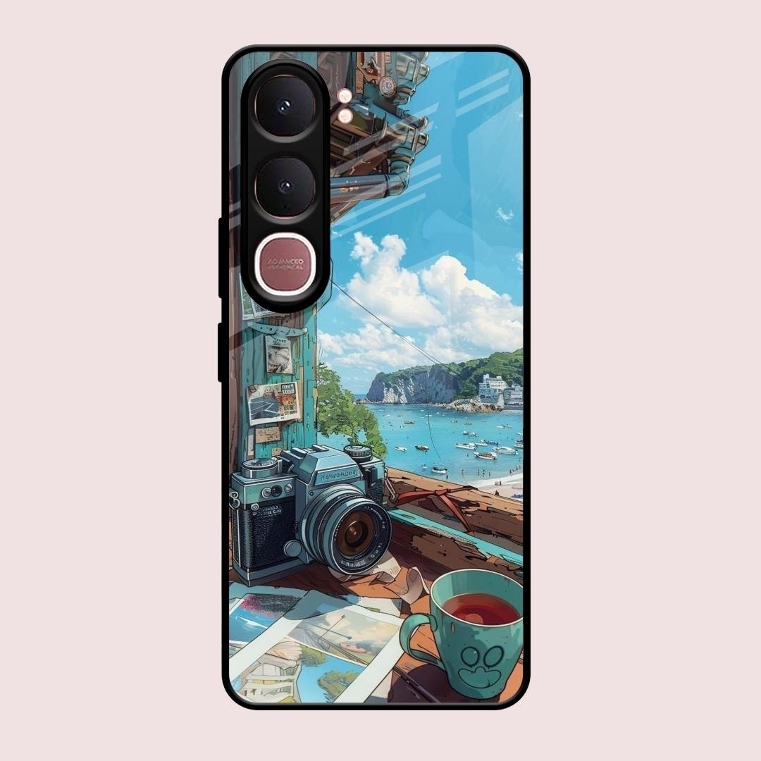 Memoirs in Color Glass Case Cover For Vivo Y31 5G