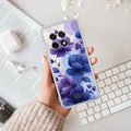 Midnight Bloom Transparent Silicon Case For OnePlus 13R 5G