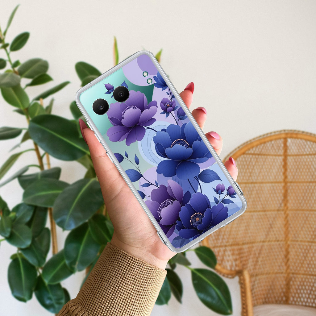 Midnight Bloom Anti Yellow Case For OnePlus Nord 4 5G