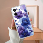 Midnight Bloom Transparent Silicon Case For OnePlus Nord CE5 5G