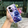 Midnight Bloom Anti Yellow Case For Oppo Reno 10 5G