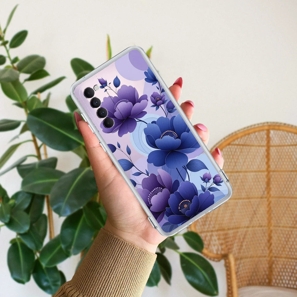 Midnight Bloom Anti Yellow Case For Oppo Reno 4 Pro