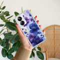 Midnight Bloom Transparent Silicon Case For Realme 10 Pro Plus 5G