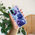 Midnight Bloom Transparent Silicon Case For Redmi Note 10 / 10S
