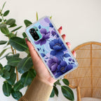 Midnight Bloom Transparent Silicon Case For Redmi Note 10 / 10S