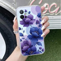 Midnight Bloom Transparent Silicon Case For Vivo T1 5G