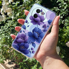 Midnight Bloom Transparent Silicon Case For Vivo T3 Pro 5G