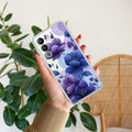 Midnight Bloom Transparent Silicon Case For Vivo Y200 5G