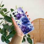 Midnight Bloom Transparent Silicon Case For Vivo V20 SE