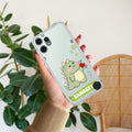 Mini Dino Customize Transparent Silicon Case For Nothing Phone 4A Pro 5G