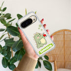 Mini Dino Customize Transparent Silicon Case For Google - ShopOnCliQ