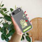 Mini Dino  Customize Transparent Silicon Case For iPhone 12 Pro Max